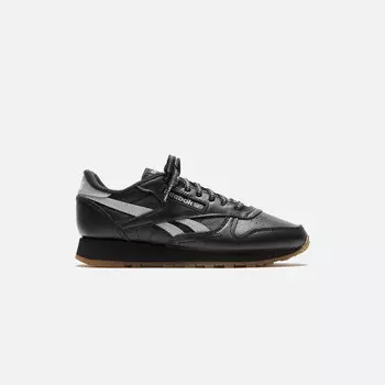 Кроссовки Reebok x Place+Faces Classic Leather, цвет Black/Silver