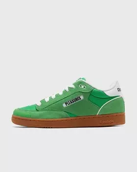 Кроссовки Reebok X Pleasures Club C Bulc, цвет sprtgrn/rwgrn/wht/rbkrbbrgm