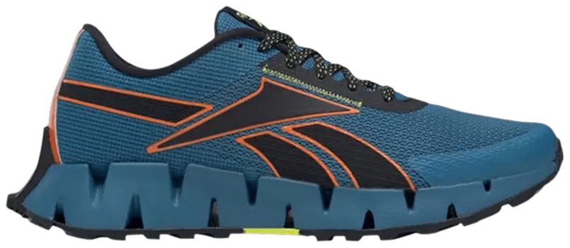 Кроссовки Reebok Zig Dynamica 2 Adventure 'Steely Blue Smash Orange', синий