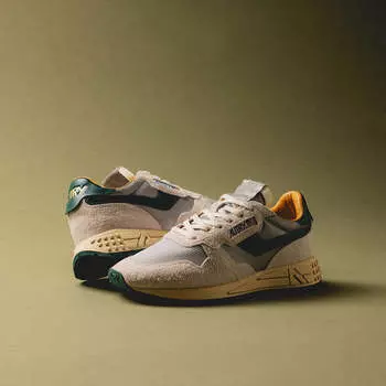 Кроссовки reelwind low *reflective leather* Autry, серебряный