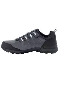 Кроссовки Refugio Texapore Jack Wolfskin, цвет grey black