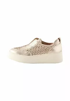 Кроссовки REGULAR FIT SLIP ON SIGNATURE FOREVER COMFORT CHUNKY WEDGE PLATFORM - Slip-ons Next, золотой