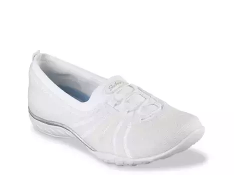 Кроссовки Relaxed Fit Breathe Easy Slip-On Sneaker Skechers, белый