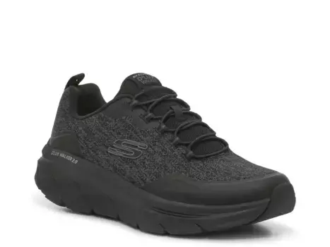 Кроссовки Relaxed Fit D'Lux Walker 2.0 Sneaker Skechers, черный/серый