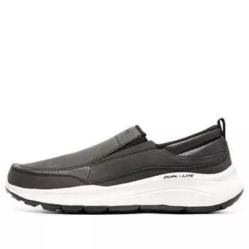 Кроссовки relaxed fit: equalizer 5.0 - harvey 'black white' Skechers, черный