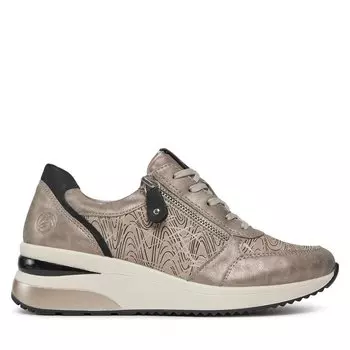 Кроссовки Remonte D2400-60 Beige Combination, бежевый