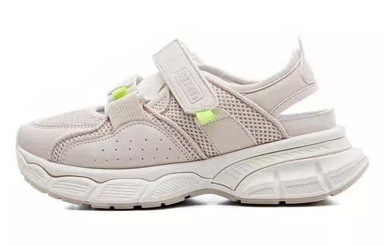 Кроссовки RENBEN Chunky Sneakers Women's Low-top Beige/khaki, хаки