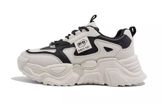 Кроссовки RENBEN Chunky Sneakers Women's Low-top, бежевый