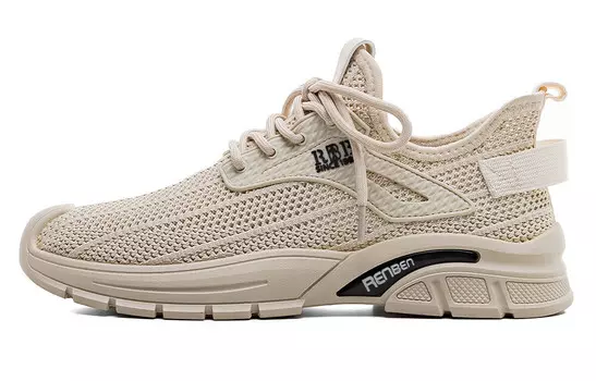 Кроссовки RENBEN Lifestyle Shoes Men Low-top, хаки