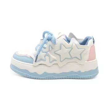 Кроссовки RENBEN Lifestyle Shoes Women's Low-top, бежевый/красный