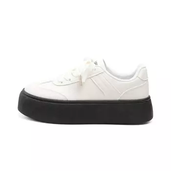 Кроссовки RENBEN Lifestyle Shoes Women's Low-top, бежевый/черный