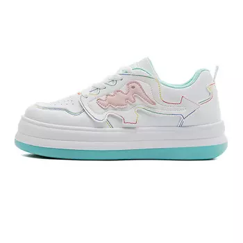 Кроссовки RENBEN Skateboarding Shoes Women's Low-top, розовый