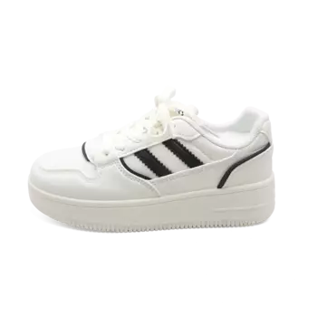 Кроссовки RENBEN Skateboarding Shoes Women's Low-top, бежевый/красный