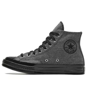 Кроссовки renew 1970s high top casual canvas shoes Converse, черный