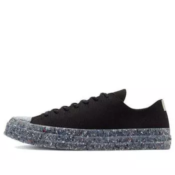 Кроссовки renew chuck 70 knit low 'black' Converse, черный