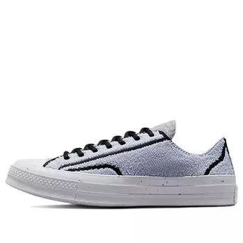 Кроссовки renew chuck taylor all star 1970s canvas shoes grey/blue Converse, серый