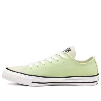 Кроссовки renew cotton chuck taylor all star low 'barely volt' Converse, зеленый