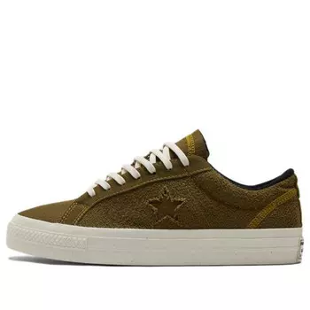 Кроссовки renew one star remix 'dark moss' Converse, зеленый