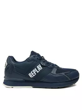 Кроссовки REPLAY Adrien Game 4 Lace-Up GMS1D.000.C0055T, темно-синий