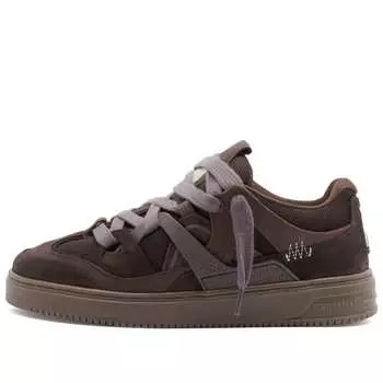 Кроссовки Represent Bully Leather Sneaker, цвет Truffle