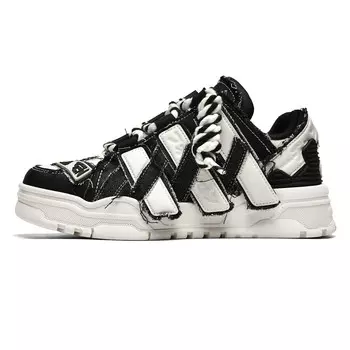 Кроссовки REPUSEN Skateboarding Shoes Unisex Low-top, белый/синий