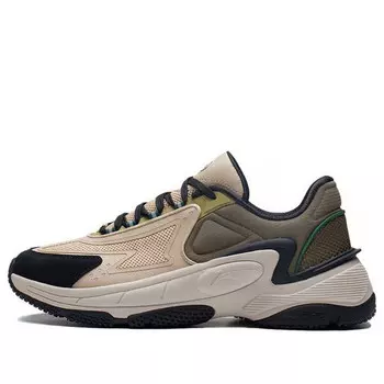 Кроссовки ретро коробка Li-Ning, коричневый