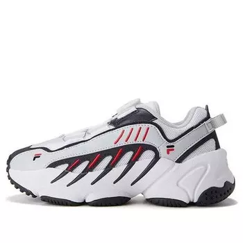 Кроссовки retro sport shoes 'white blue' Fila, белый