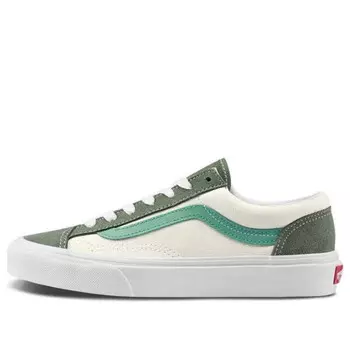 Кроссовки retro sport style 36 shoes 'white green' Vans, белый