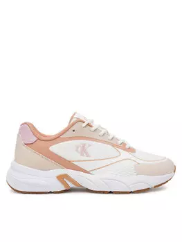 Кроссовки Retro Tennis Knit Mg YW0YW01887 Calvin Klein Jeans, белый