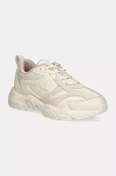 Кроссовки RETRO TENNIS LOW LACE ML MIX Calvin Klein Jeans, бежевый