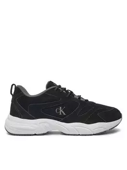 Кроссовки Retro Tennis Low Mg Mix Media YM0YM01171 Calvin Klein Jeans, черный