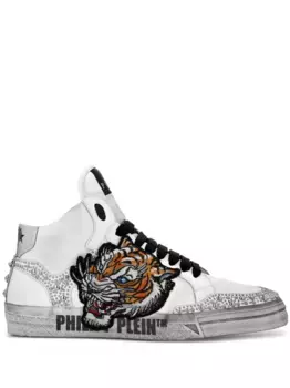 Кроссовки Retrokickz Tiger Philipp Plein, белый