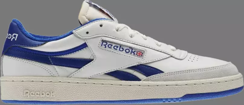 Кроссовки revenge plus vintage 'chalk collegiate royal' Reebok, белый