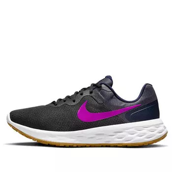 Кроссовки revolution 6 'anthracite purple' Nike, мультиколор
