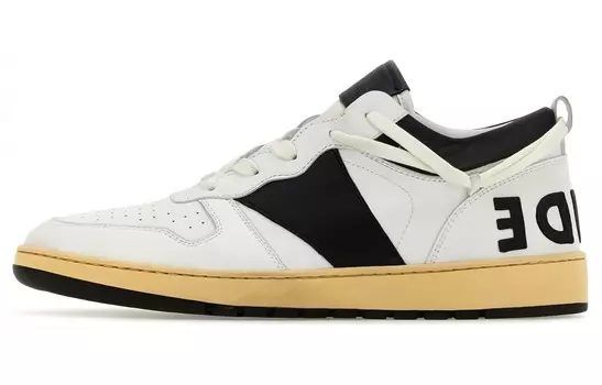 Кроссовки RHUDE Rhecess Low 'White Black' 2023, черный/белый