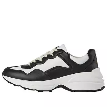 Кроссовки rhyton 'black white' Gucci, черный
