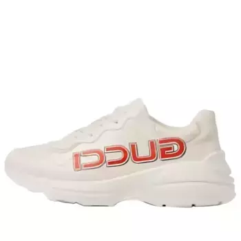 Кроссовки rhyton 'ivory demetra' Gucci, бежевый