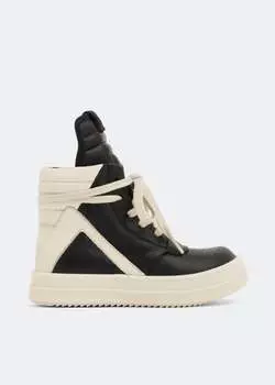 Кроссовки Rick Owens Baby Geo High-Top, черный