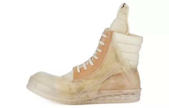 Кроссовки Rick Owens Cargo Basket Lace-up, бежевый