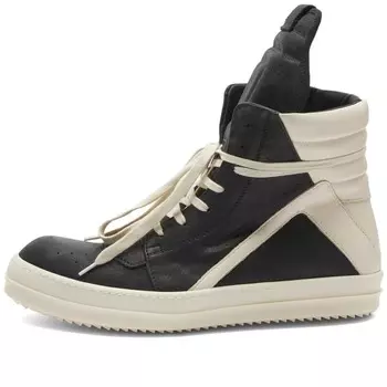 Кроссовки Rick Owens Geobasket, черный/кремовый