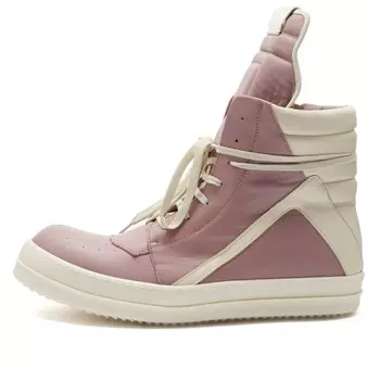 Кроссовки Rick Owens Geobasket, лиловый/кремовый