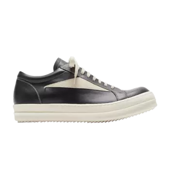 Кроссовки Rick Owens Hollywood Vintage Low 'Black Milk', черный