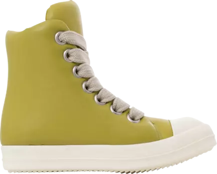 Кроссовки Rick Owens Jumbo Lace Padded Ramones High 'Acid', зеленый