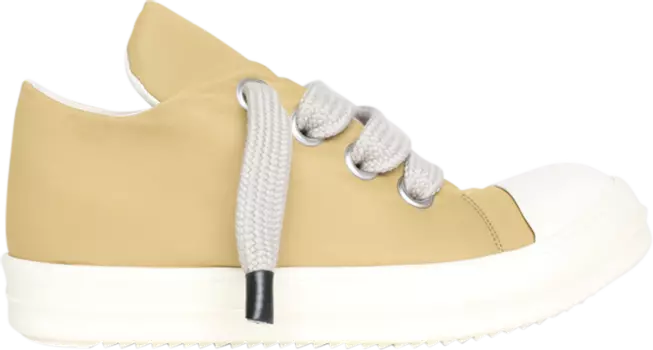 Кроссовки Rick Owens Lido DRKSHDW Jumbo Lace Puffer Low 'Mustard', желтый