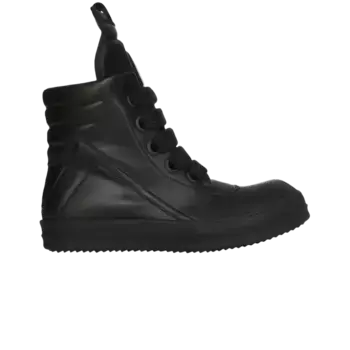 Кроссовки Rick Owens Lido Jumbo Laced Geobasket High Black, черный