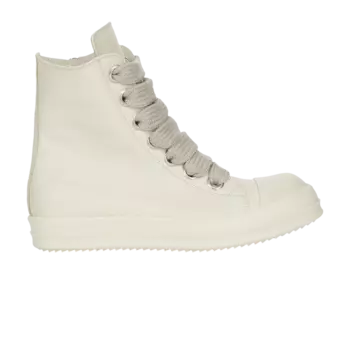Кроссовки Rick Owens Lido Jumbo Laced Sneaker 'Milk', белый
