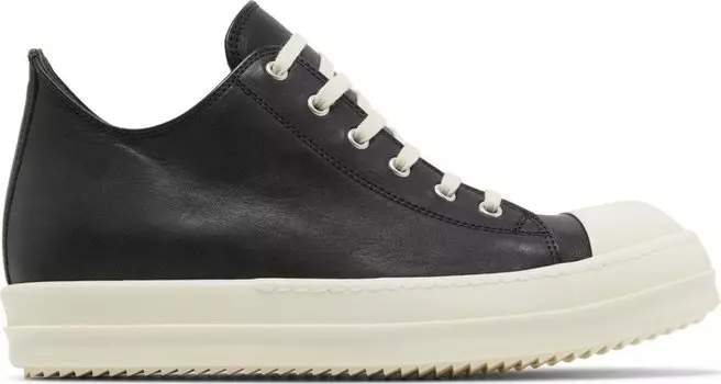 Кроссовки Rick Owens Lido Low 'Black Milk', черный