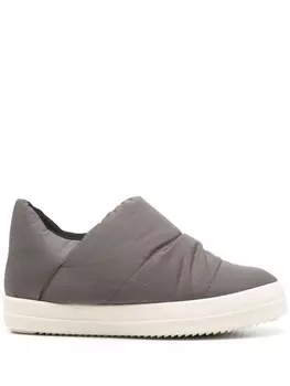 Кроссовки Rick Owens Puffer Slip-On, серый