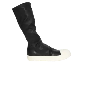 Кроссовки Rick Owens Rick Owens Wmns Porterville Stocking Sneaks 'Black Milk', черный