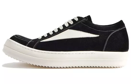 Кроссовки Rick Owens Strobe Vintage Low, черный / белый